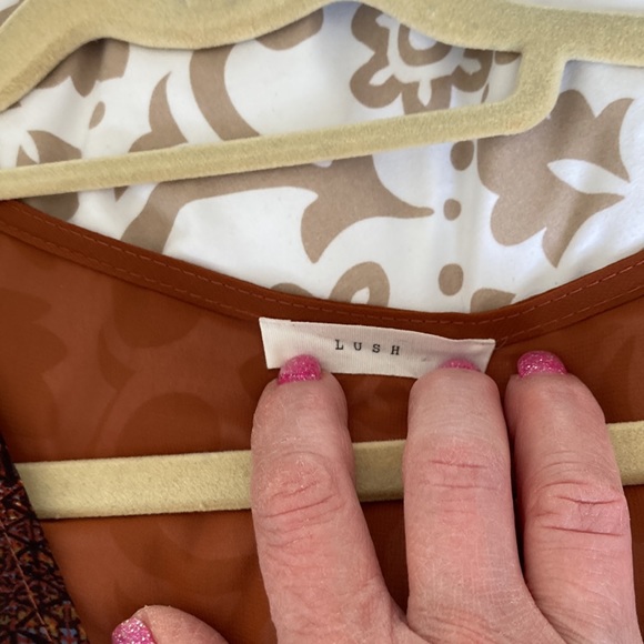 🛍️🛍️ 3 for $5. Beautiful sheer top in multiple colors - Picture 2 of 7